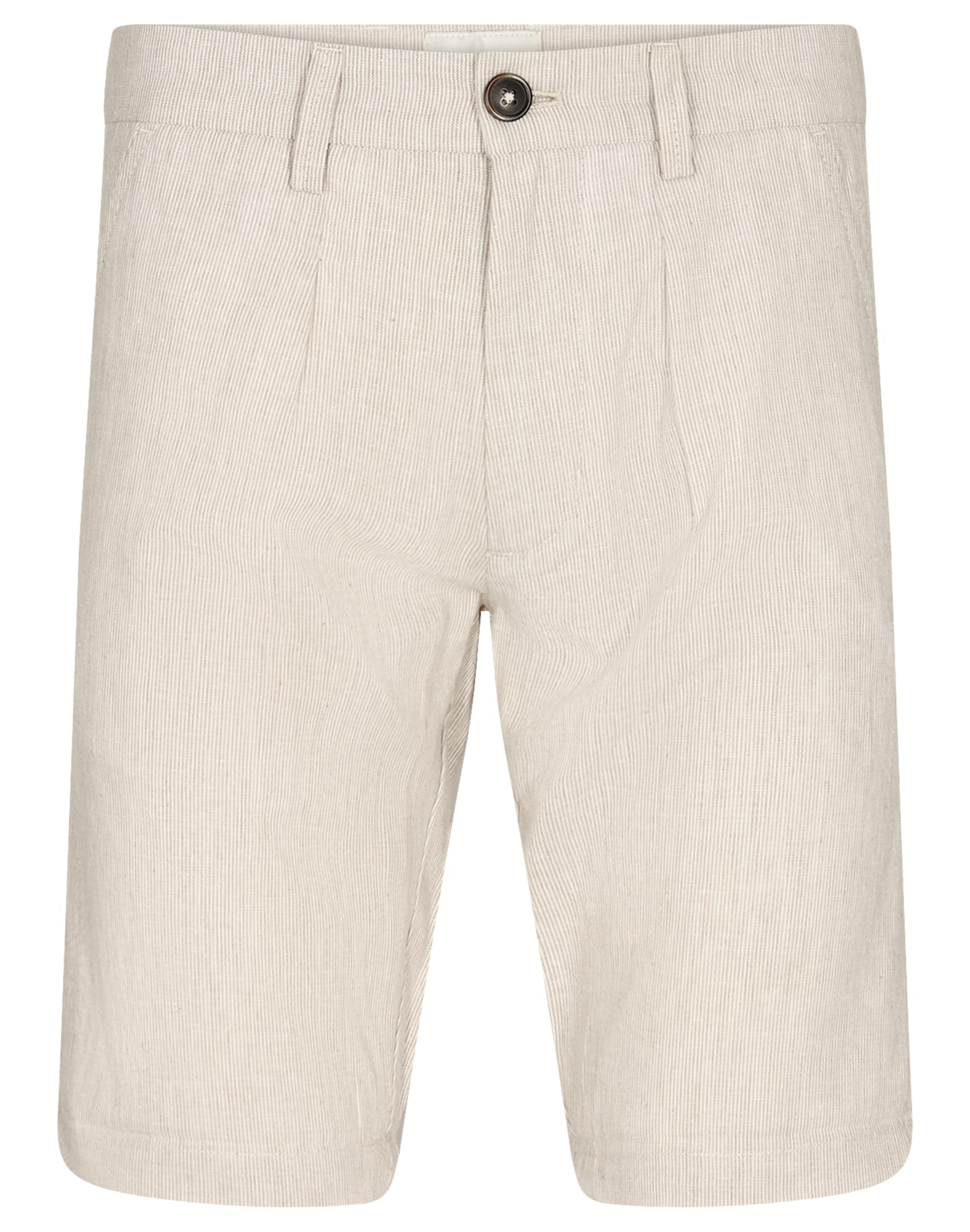 BS Buris Regular Fit Shorts - Beige/Vit