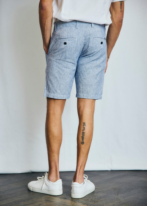 BS Apollon Regular Fit Shorts - Navy/White
