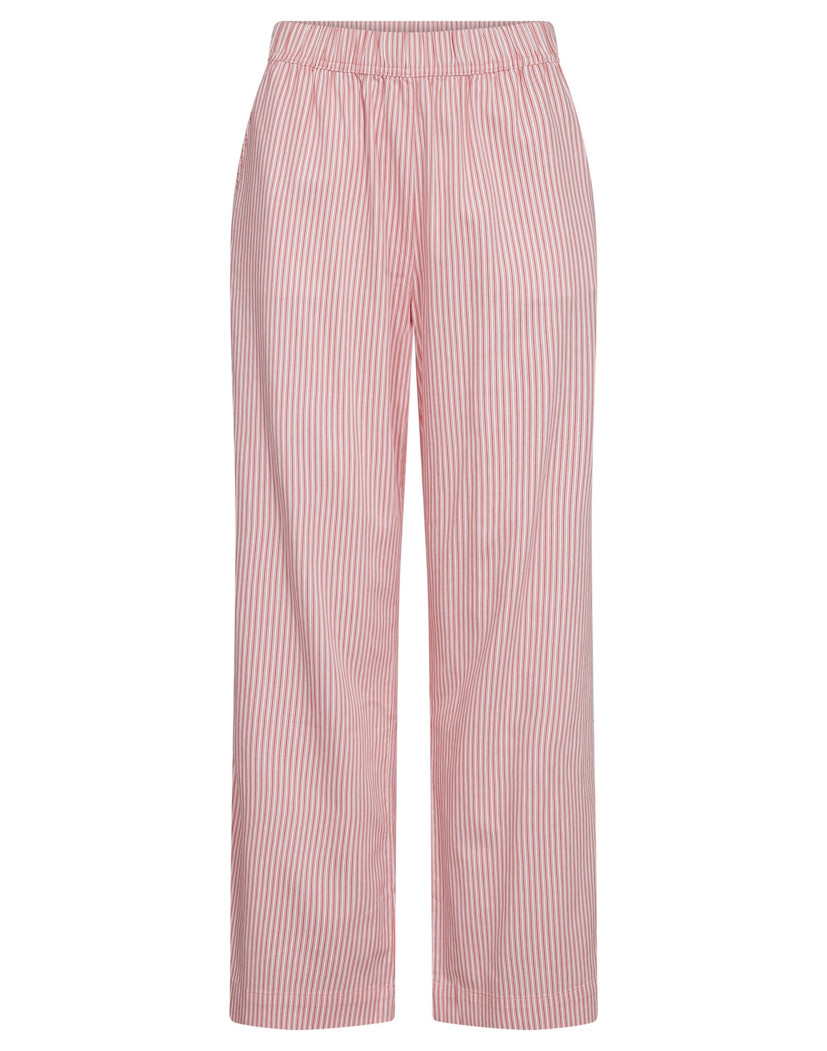 BS Rosetta Regular Fit Byxor  - Lipstick Red/White