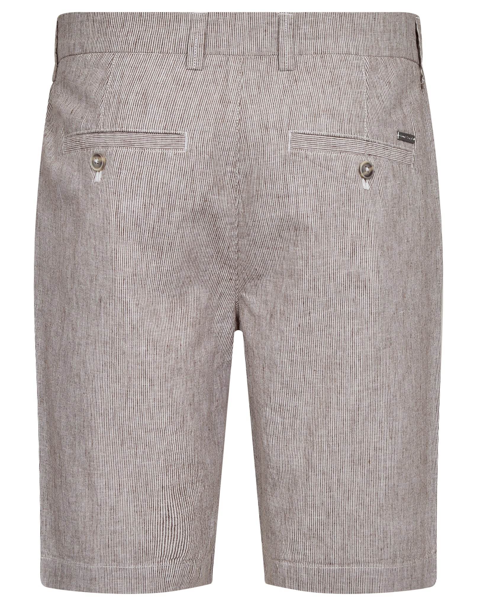 BS Darion Regular Fit Shorts - Brun/Vit