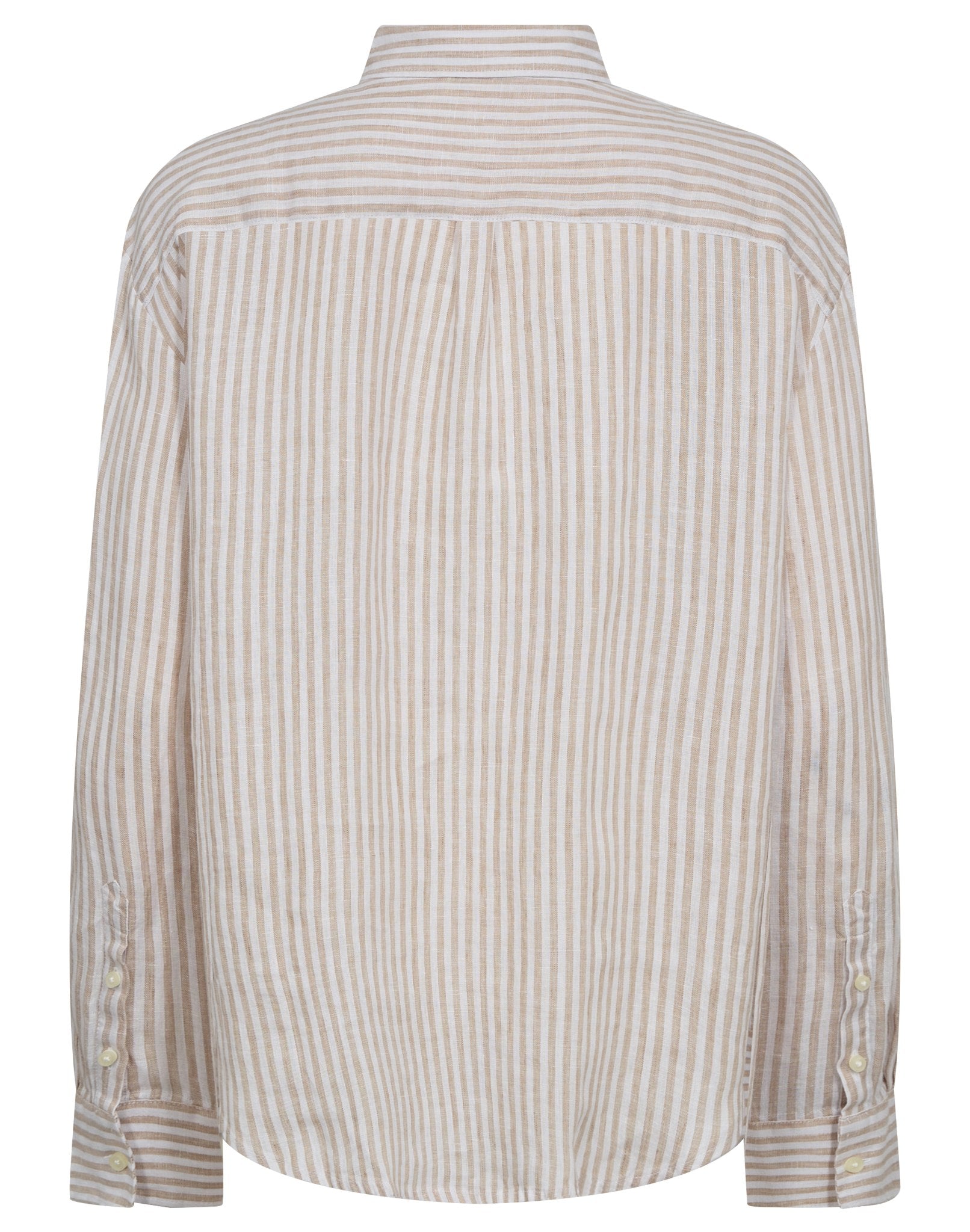 BS Isabella Skjorta - Sand/White