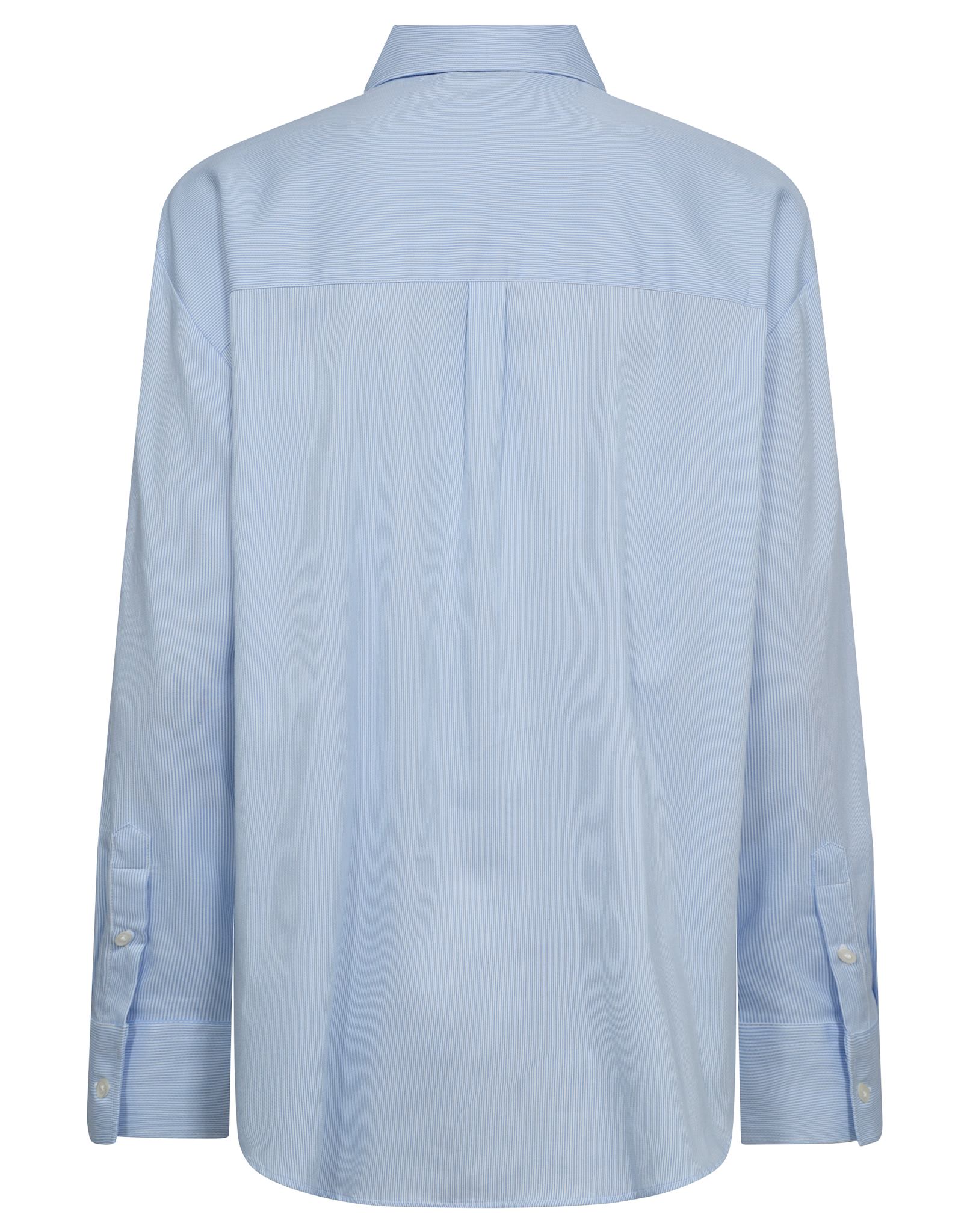 BS Maia Regular Fit Skjorta - Light Blue/White
