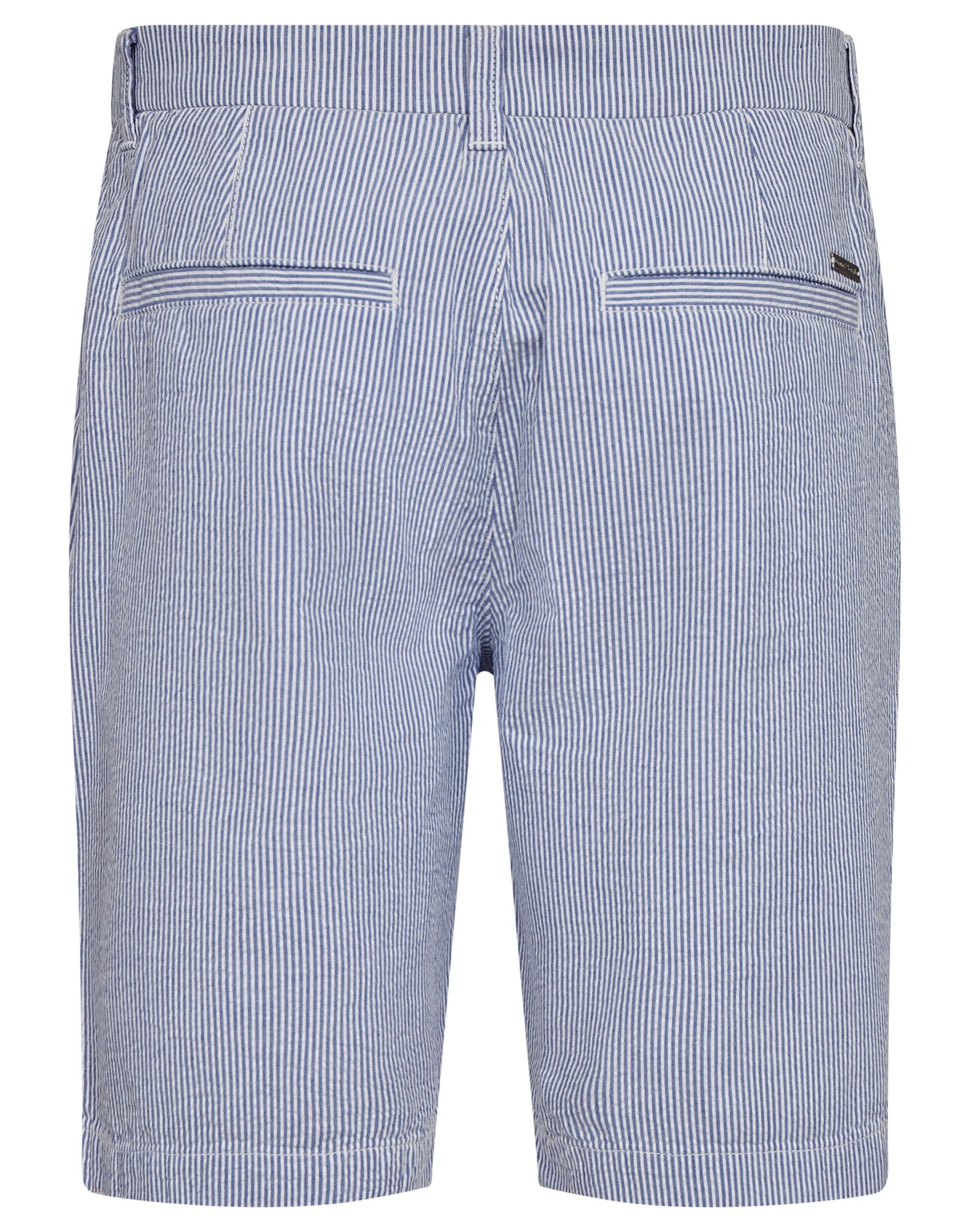 BS Elio Regular Fit Shorts - Blue/White