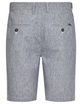 BS Darion Regular Fit Shorts  - Navy/White