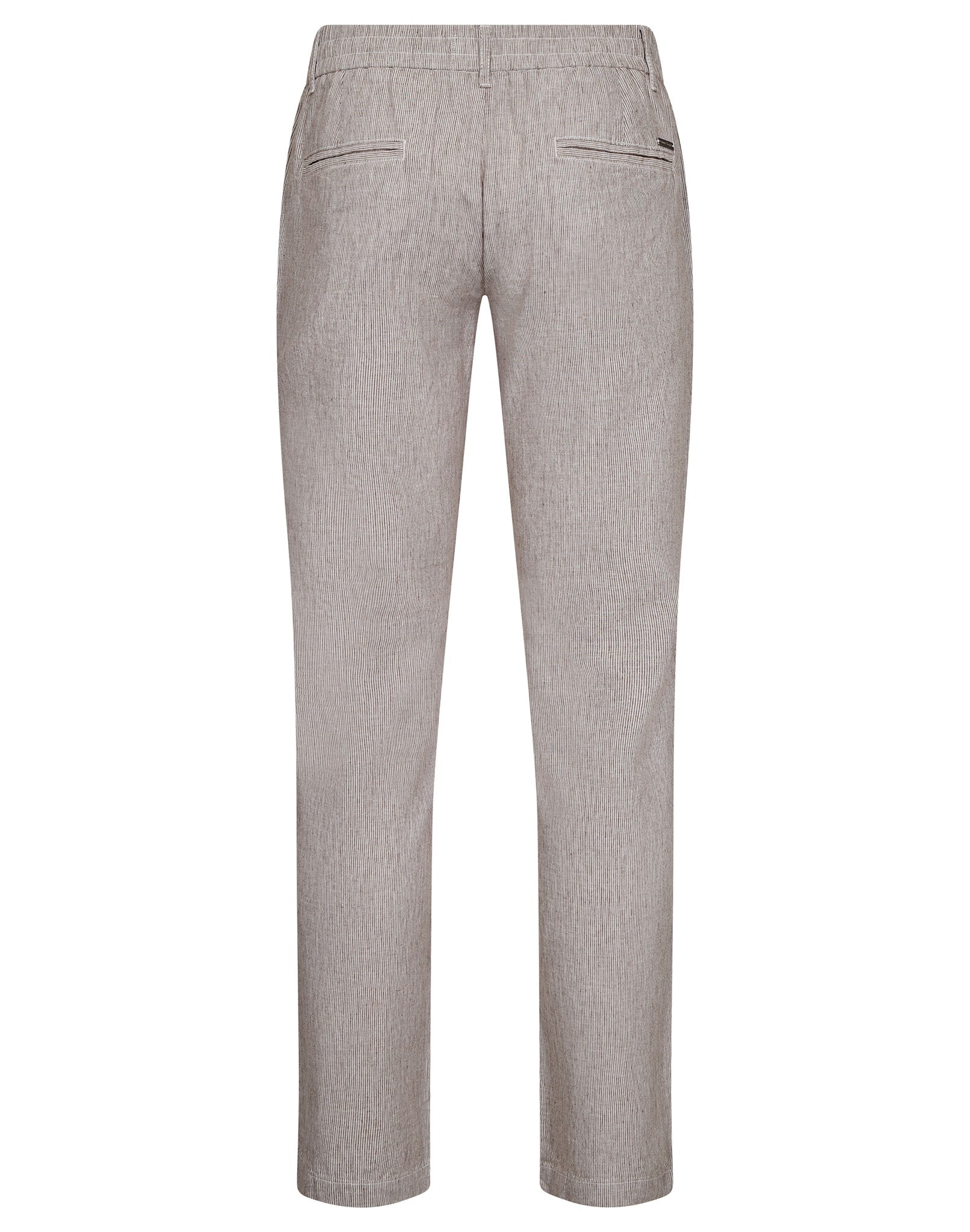 BS Vincente Regular Fit Chinos - Brun/Vit