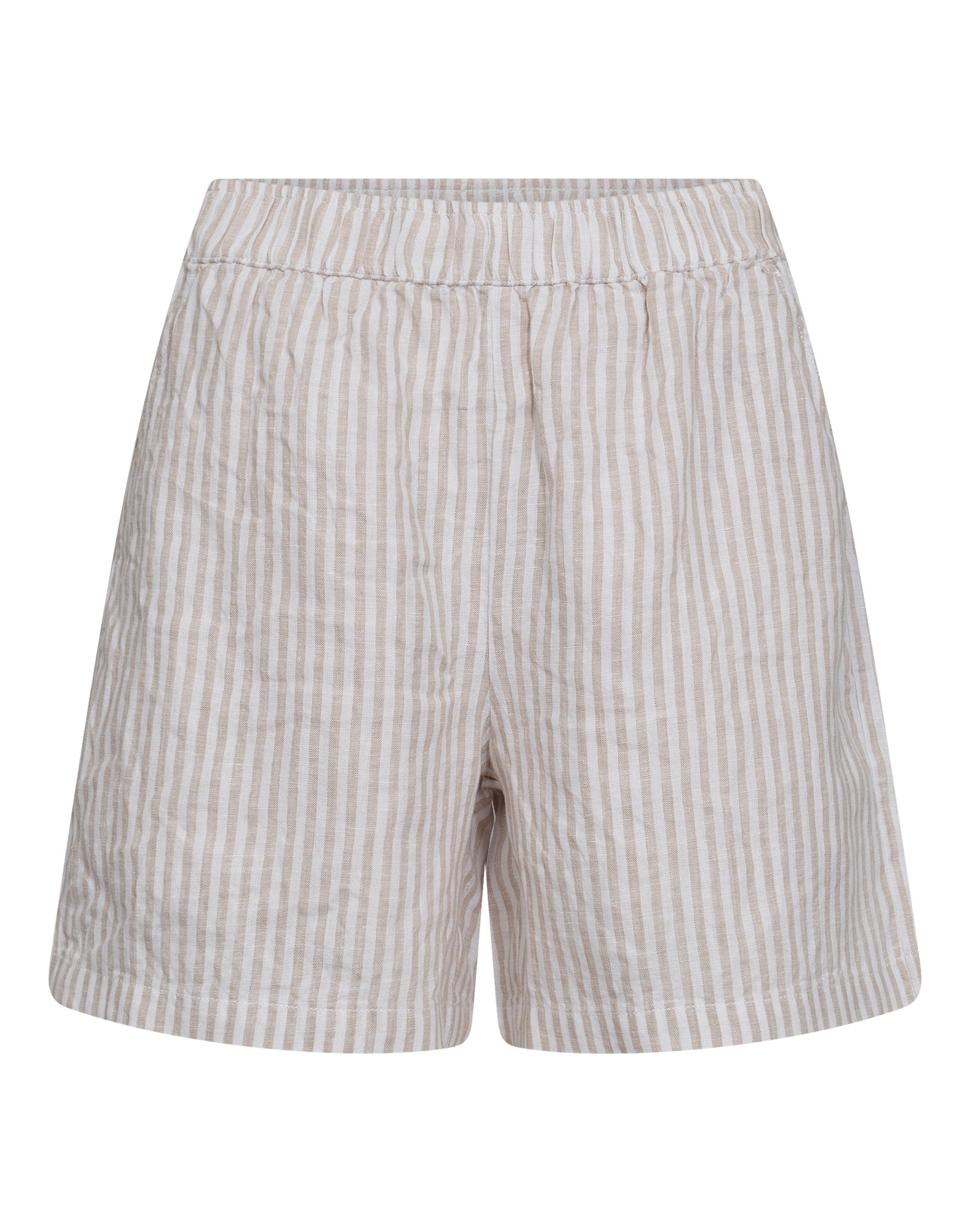 BS Ingeborg Shorts - Sand/Vit