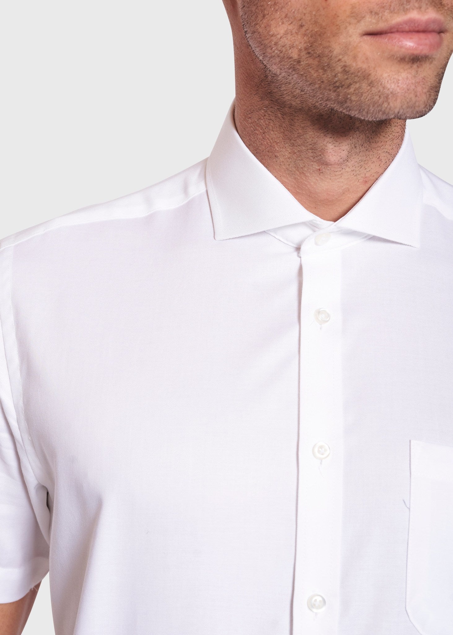 BS Willis Modern Fit Skjorta - White