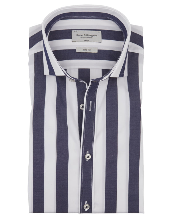 BS Yost Slim Fit Skjorta - Night