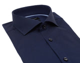 BS Zinchenko Modern Fit Skjorta - Dark Blue