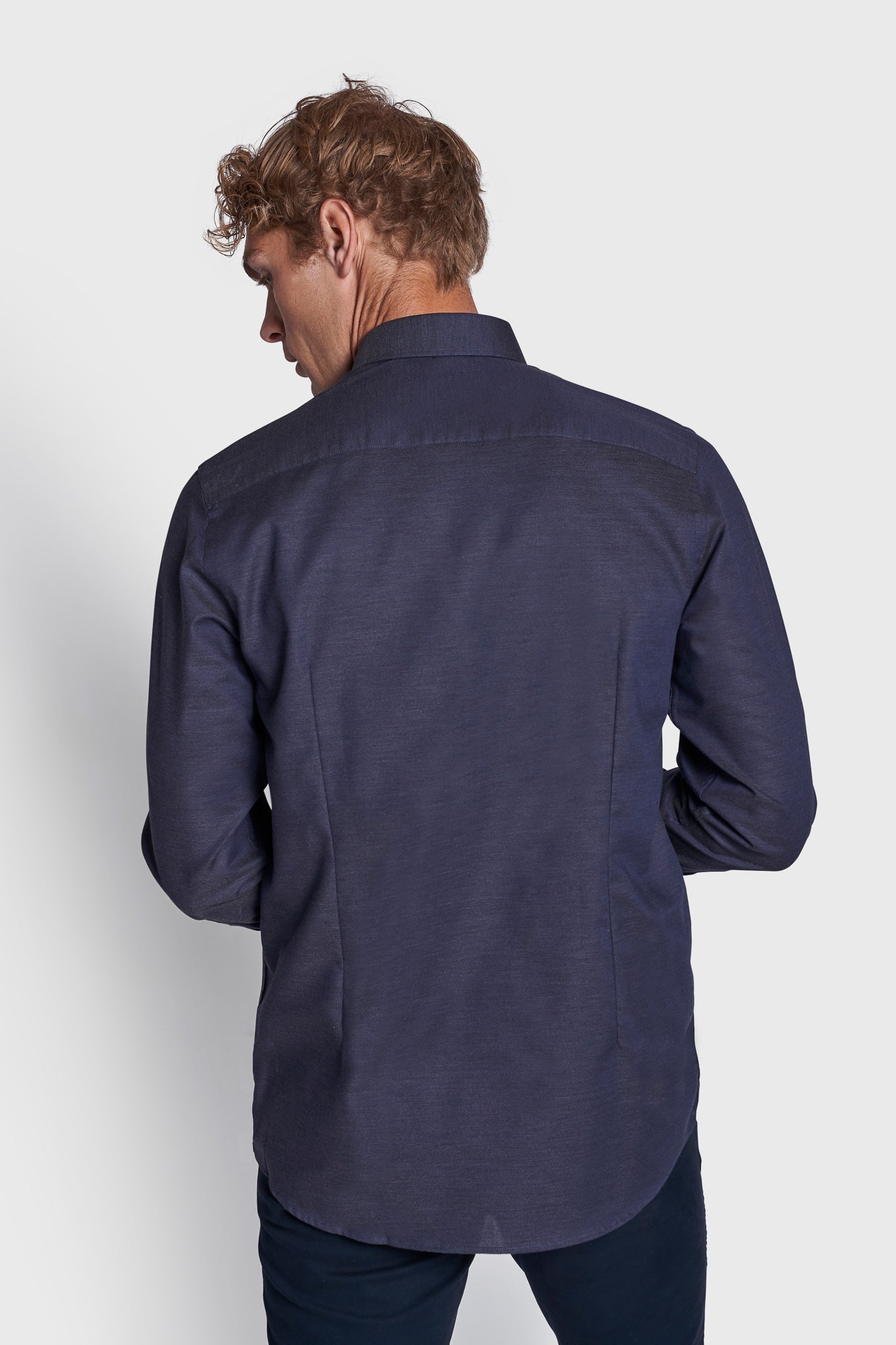BS Ziyech Modern Fit Skjorta - Thunder