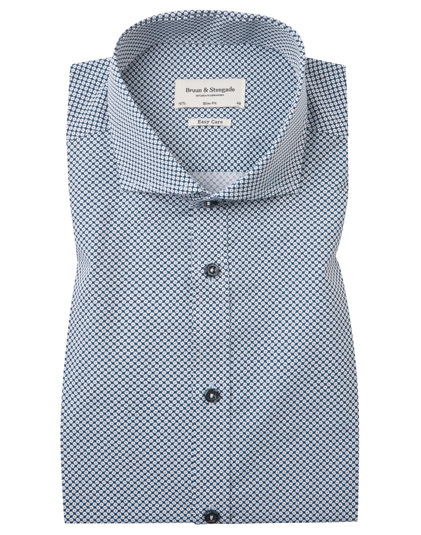 BS Zoff Slim Fit Skjorta - White