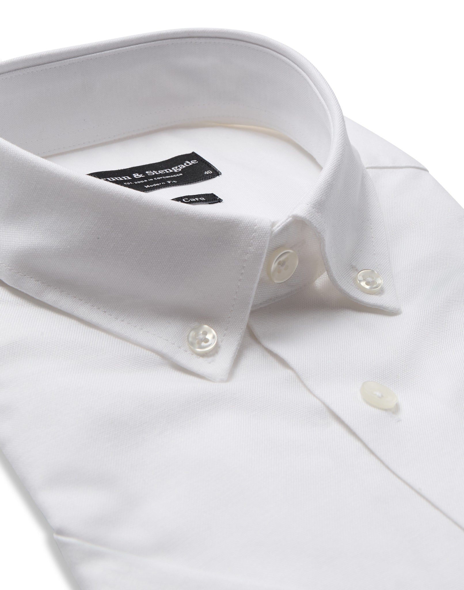 BS Tillman Modern Fit Kortärmad Skjorta - White