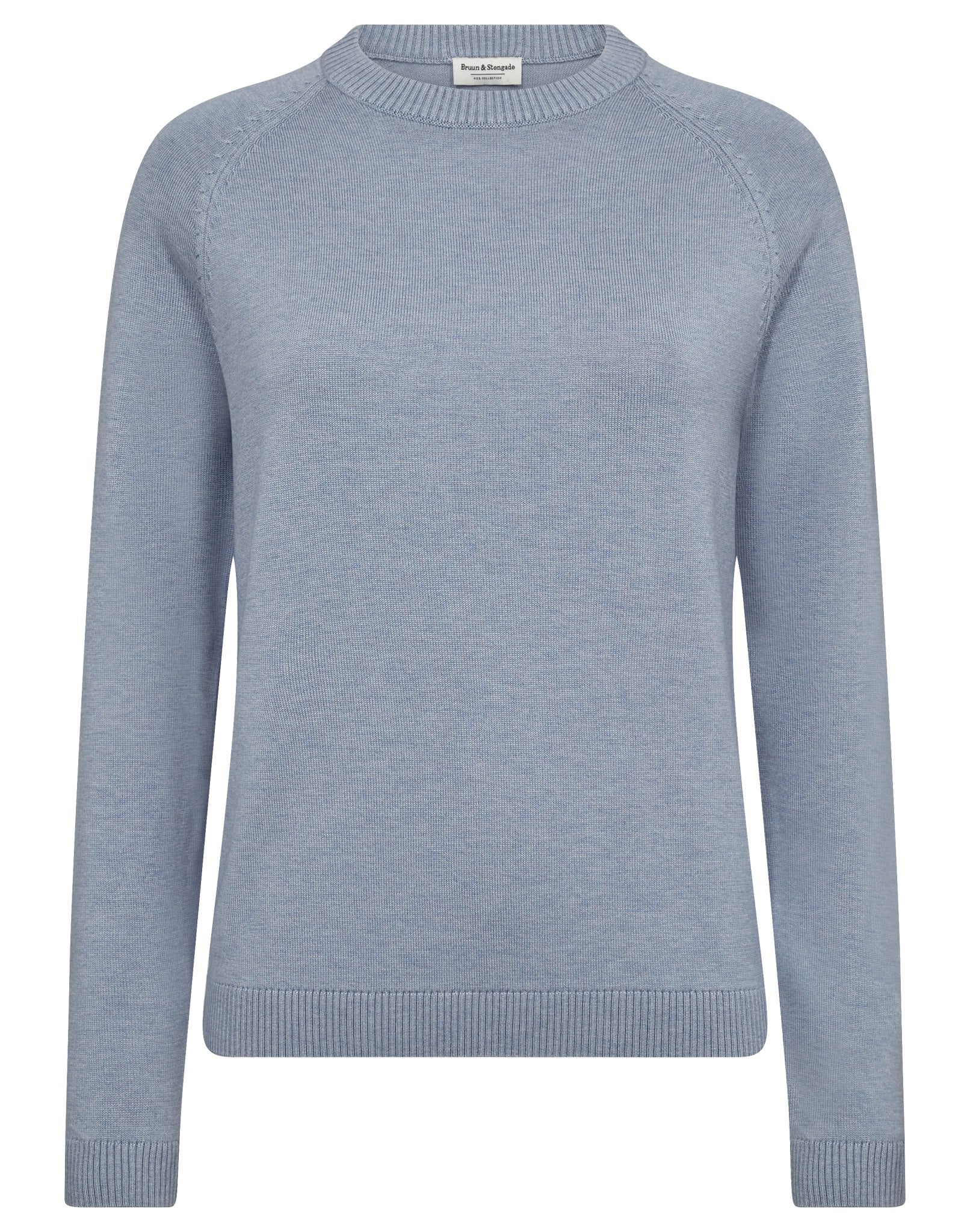 BS Layla Regular Fit Stickat - Blue