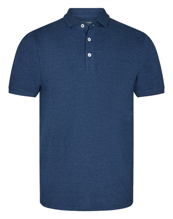 BS Monir Regular Fit Piké - Dark Blue
