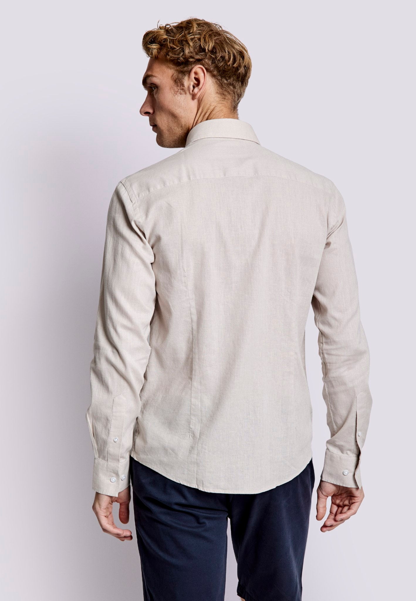 BS Ferrol Casual Slim Skjorta - Kit
