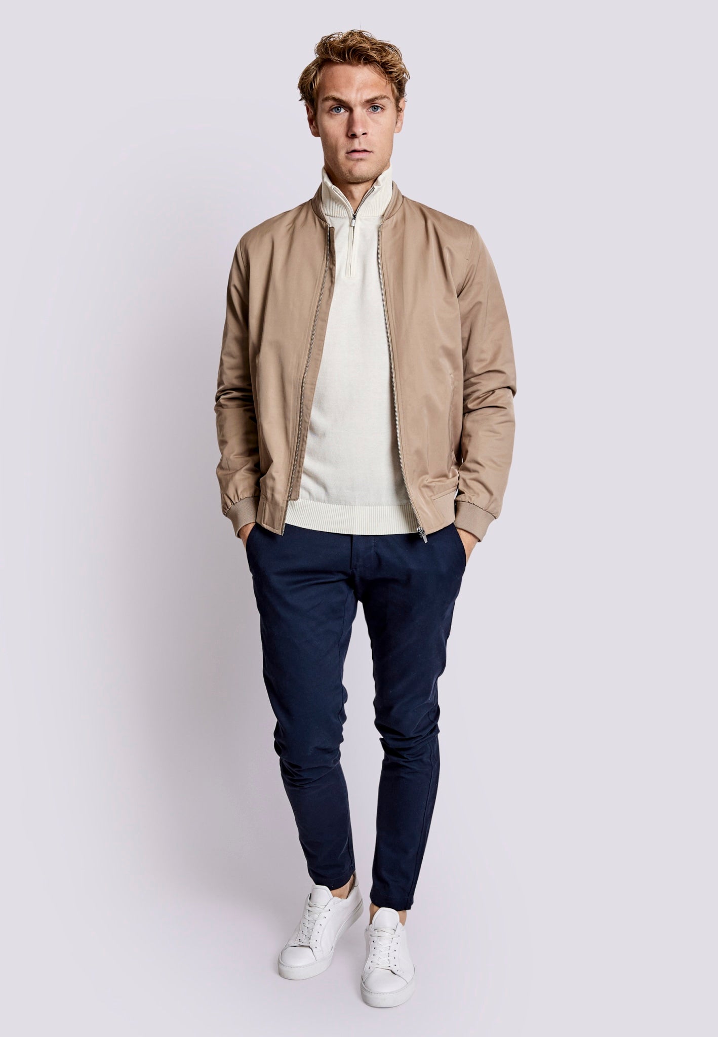 BS Tapia Regular Fit Jacka - Sand