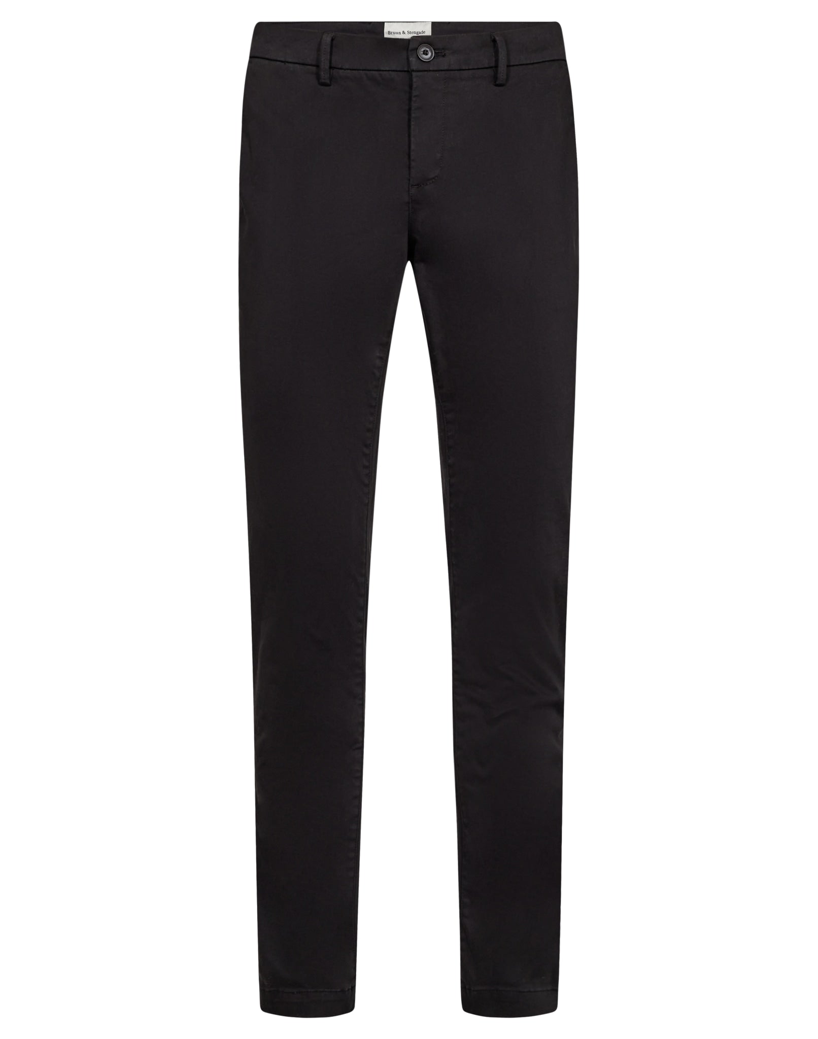 BS Malik Regular Fit Chinos - Svart