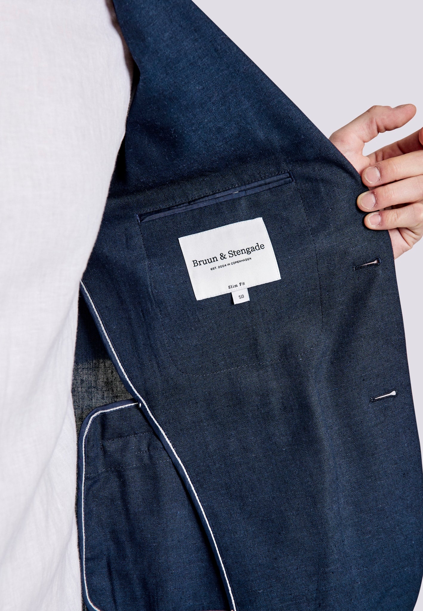BS Prato Slim Fit Kavaj - Navy