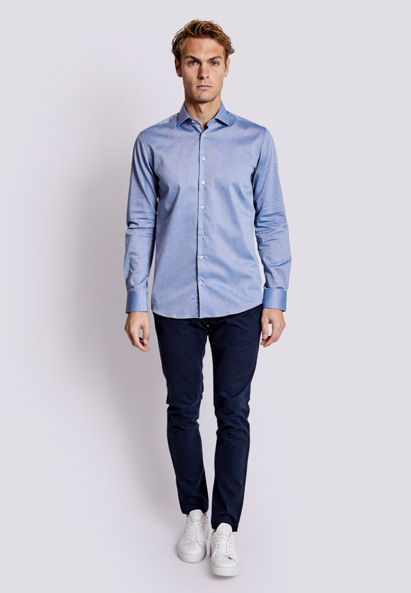 BS Pirlo Modern Fit Skjorta - Blue