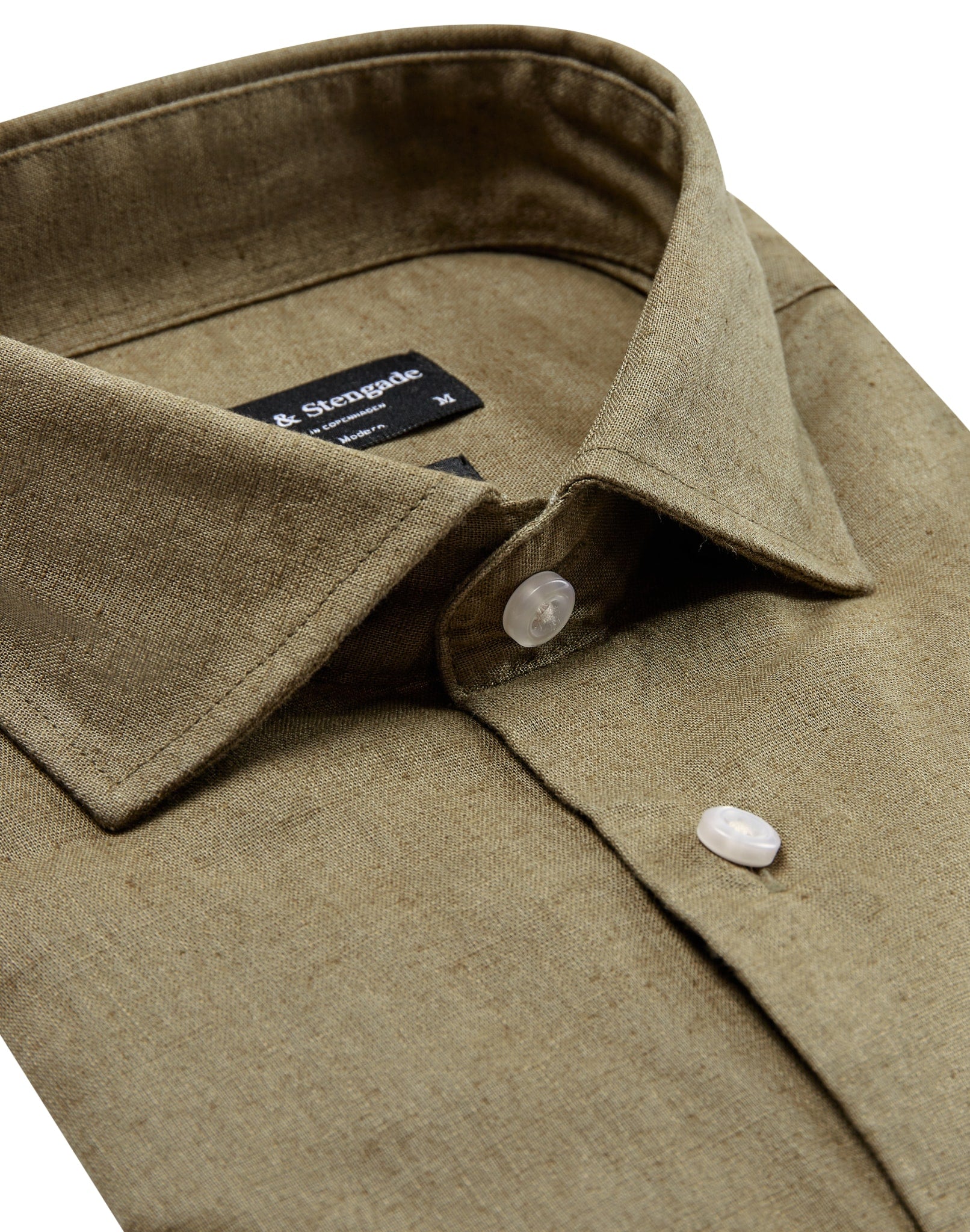 BS Gandia Casual Modern Fit Skjorta - Army
