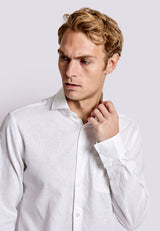 BS Ferrol Casual Slim Fit Skjorta - White