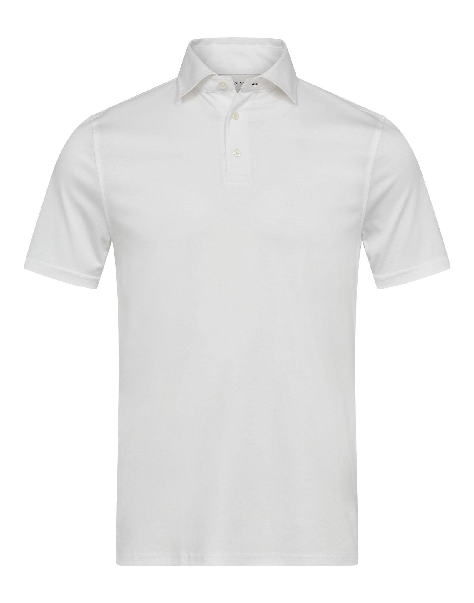 BS Cayo Regular Fit Pikétröja - Vit