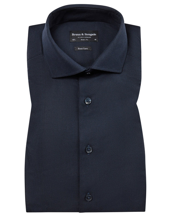 BS Falcao Modern Fit Skjorta - Navy