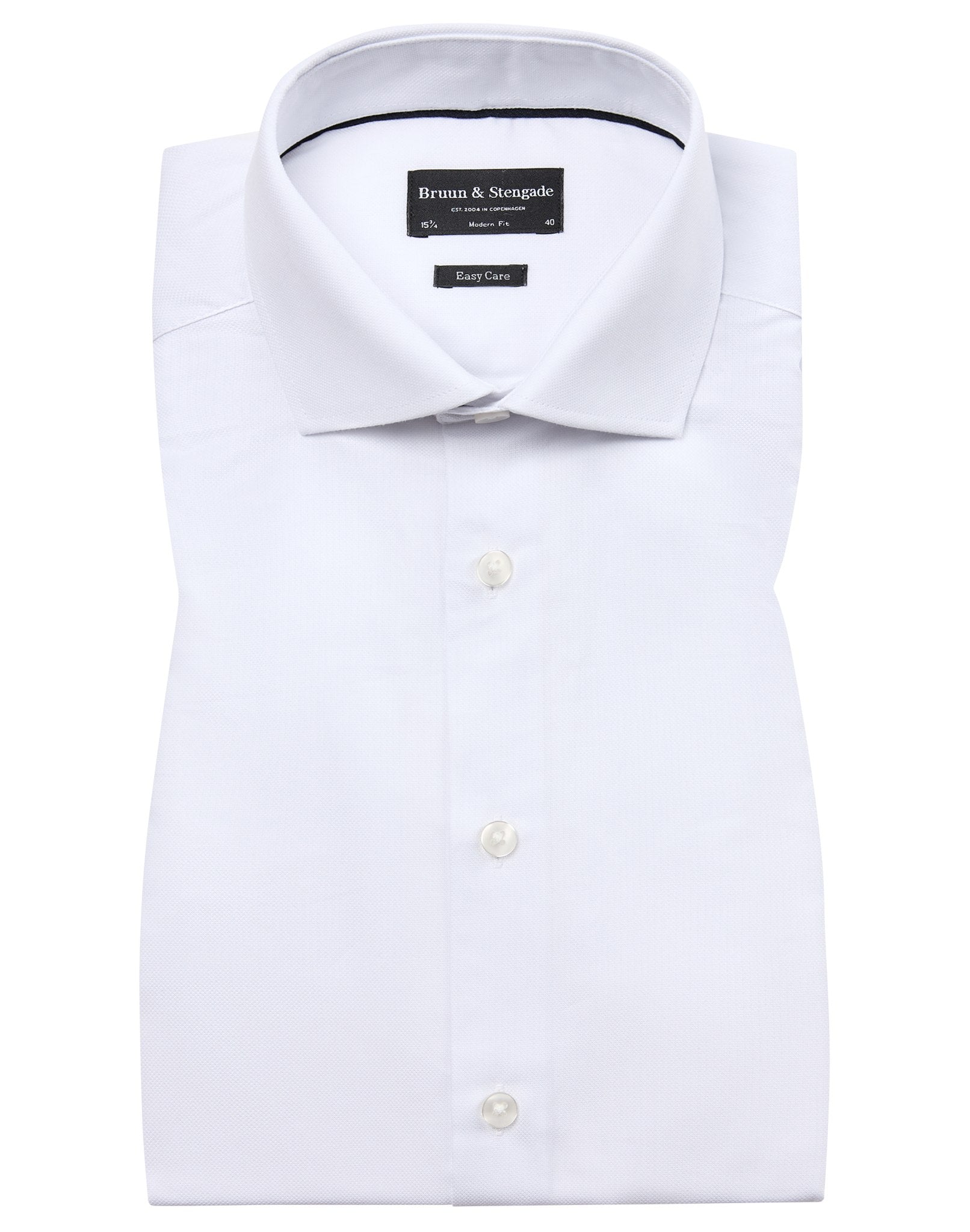 BS Percie Modern Fit Skjorta - White