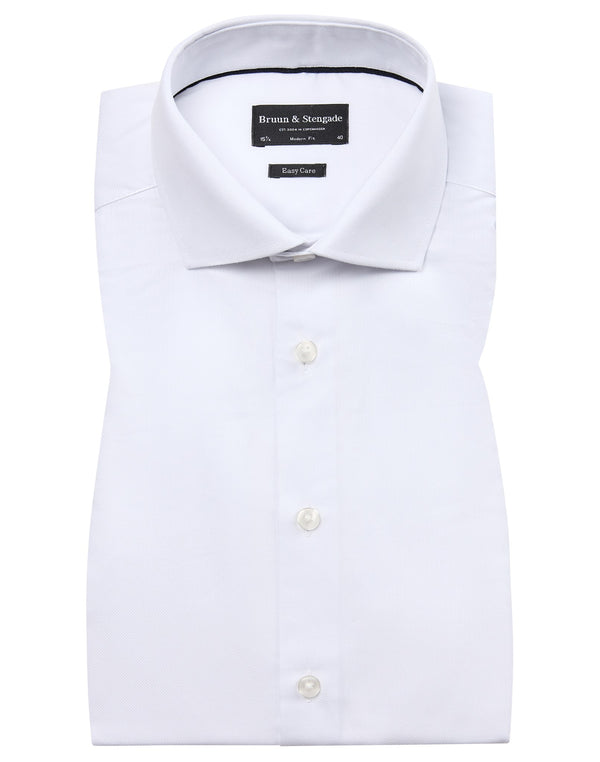 BS Percie Modern Fit Skjorta - White