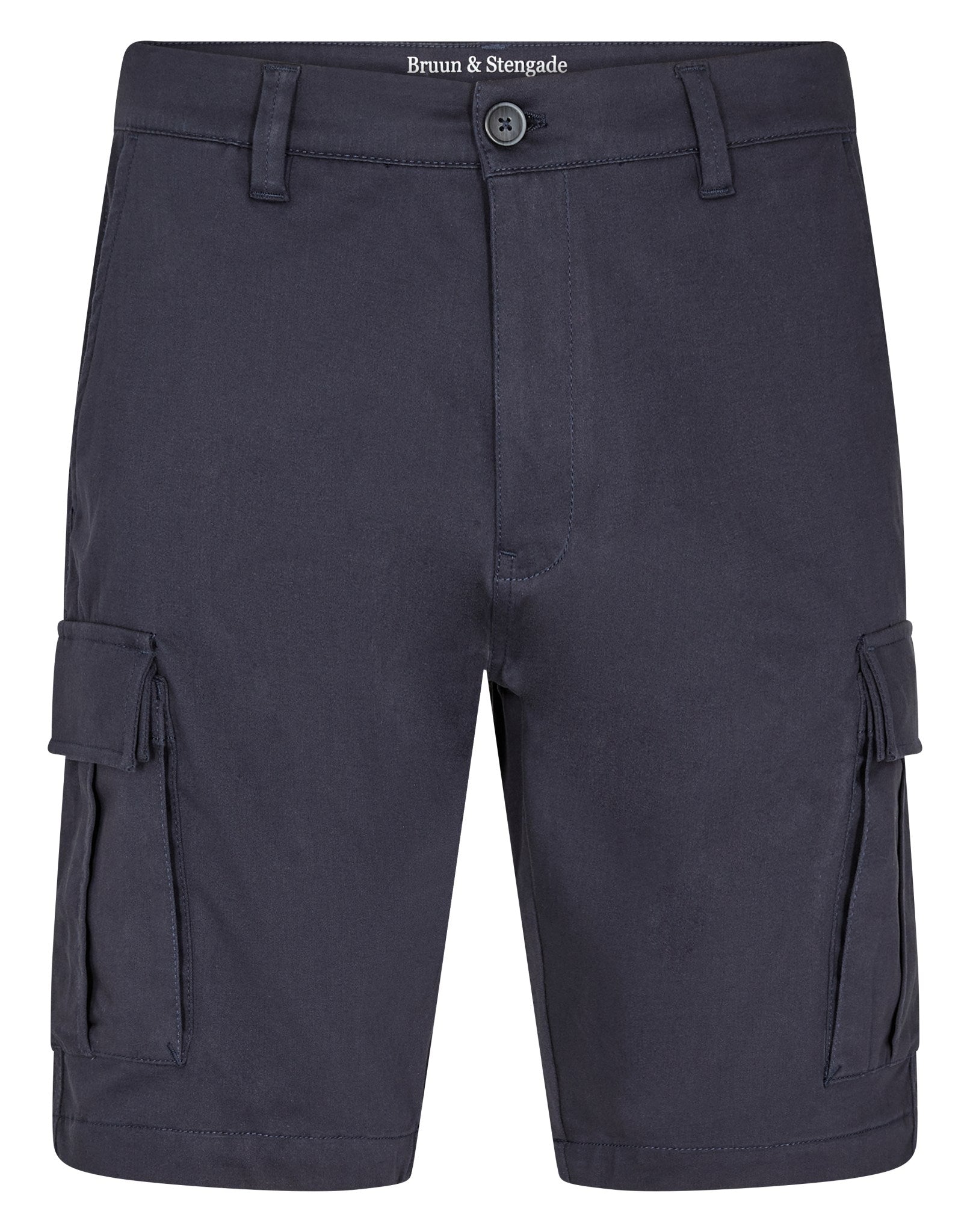 BS Adrian Regular Fit Shorts - Marinblå