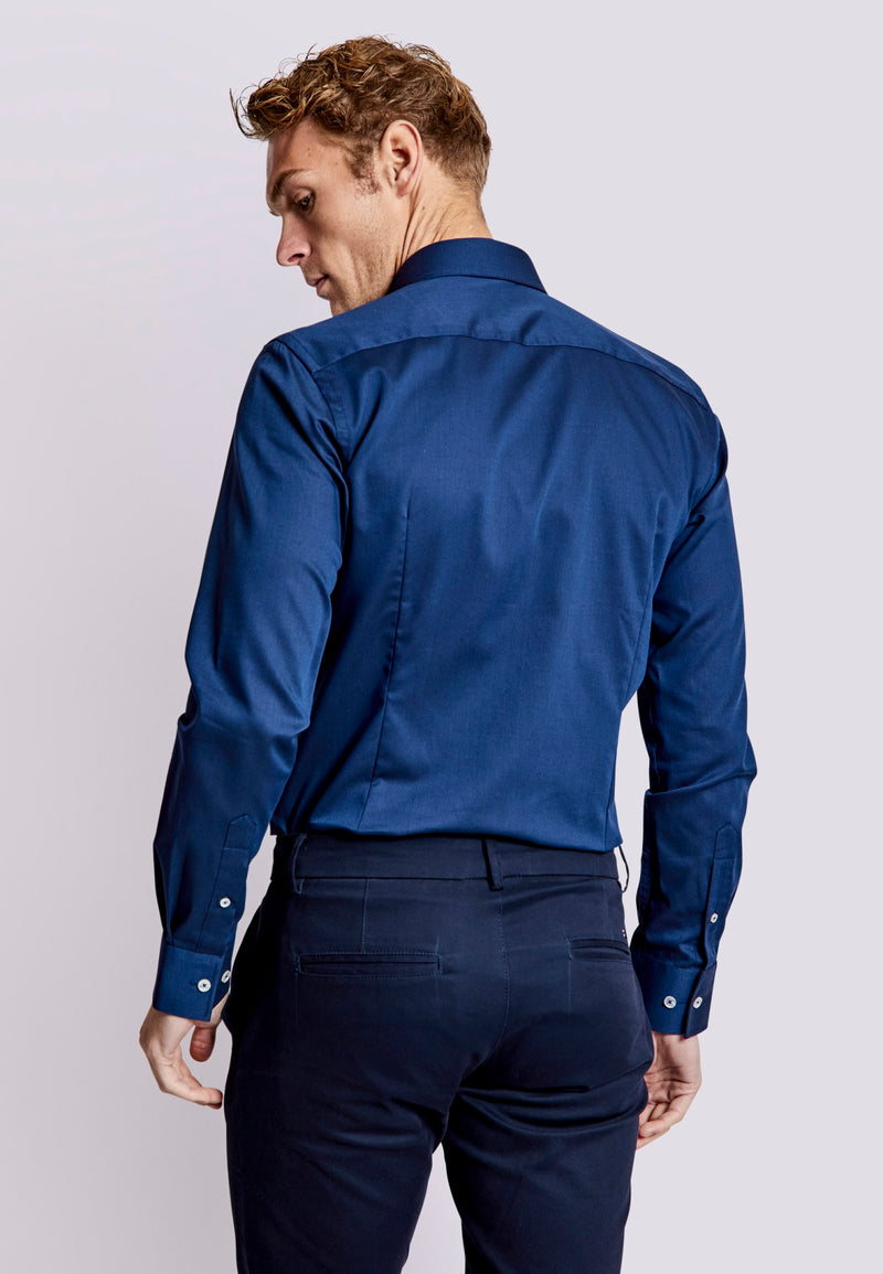 BS Totti Modern Fit Skjorta - Navy