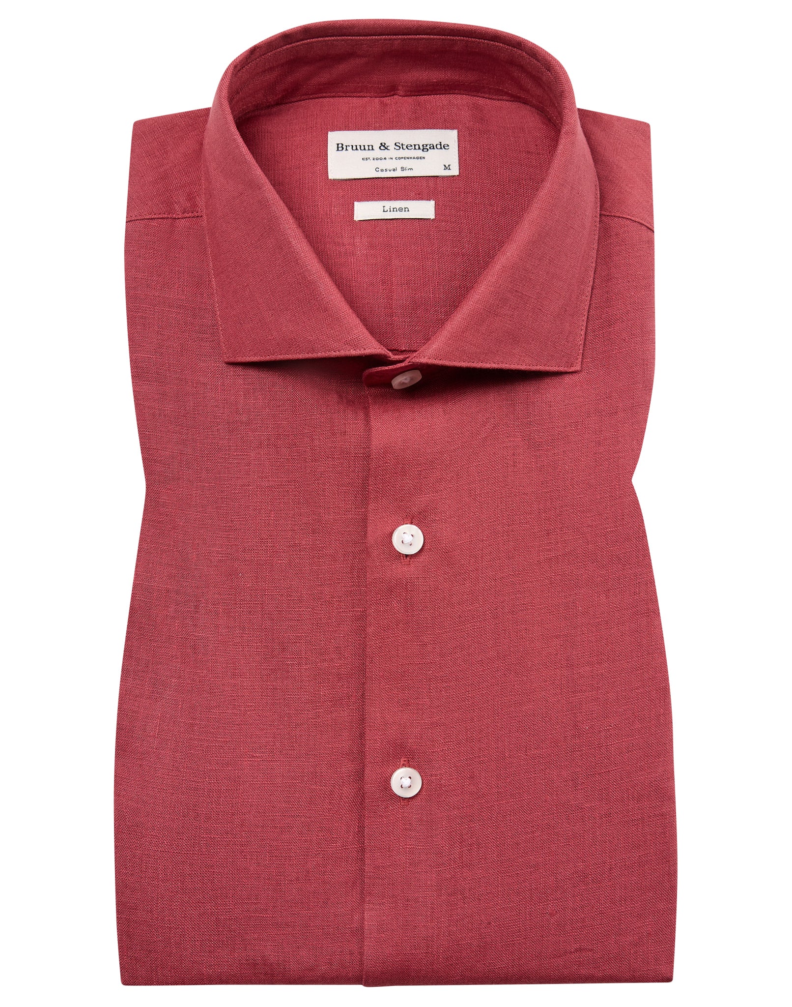 BS Sevilla Casual Slim Fit Skjorta - Rost