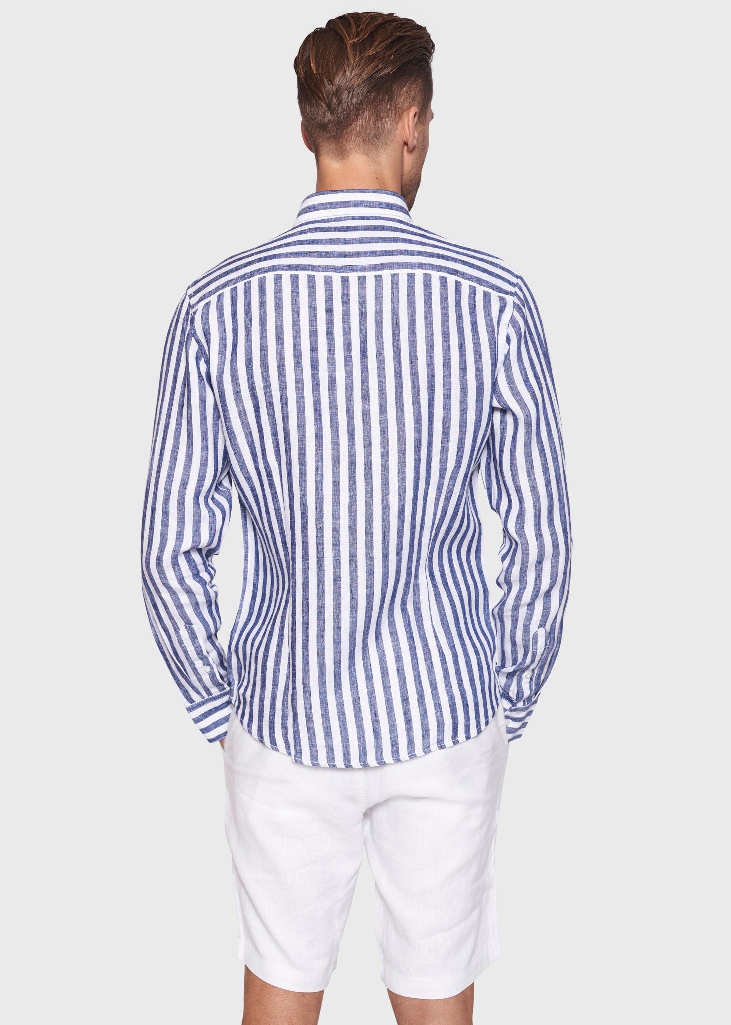BS Kumamoto Modern Fit Skjorta - Navy
