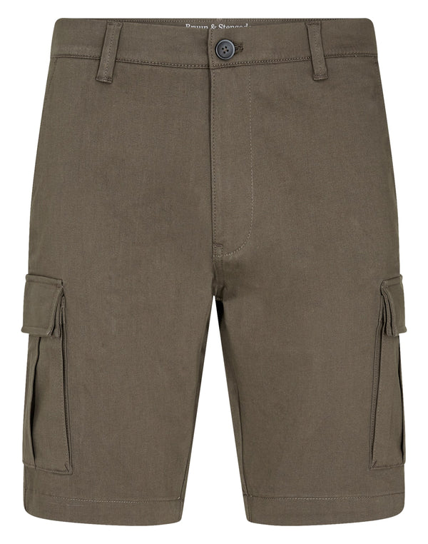 BS Adrian Regular Fit Shorts - Army