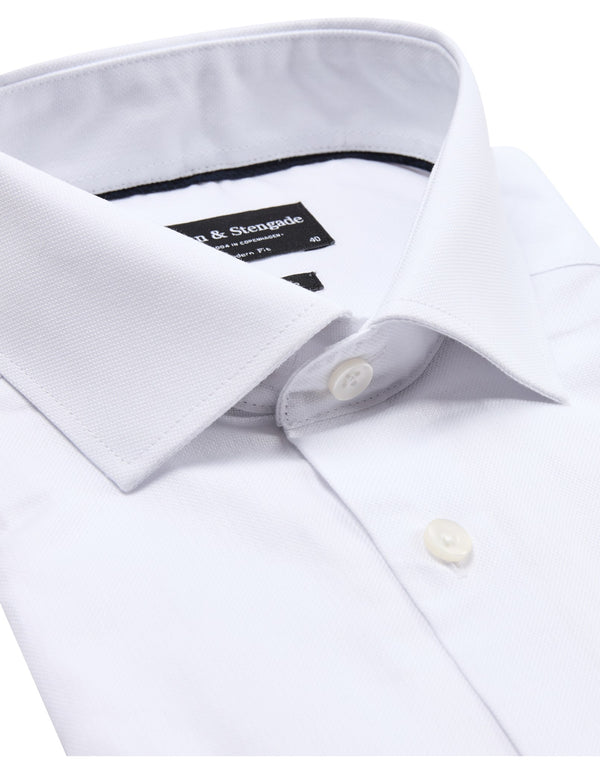 BS Percie Modern Fit Skjorta - White