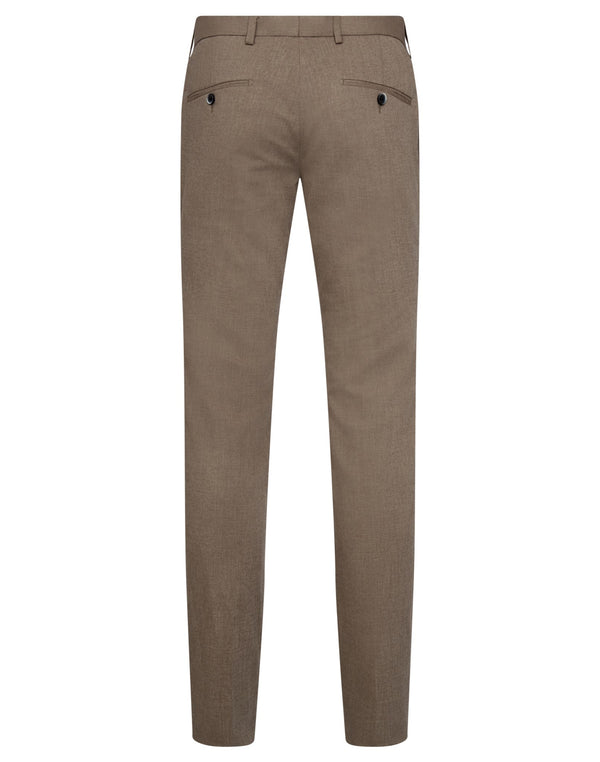 BS Pollino Classic Fit Suit Pants - Brown