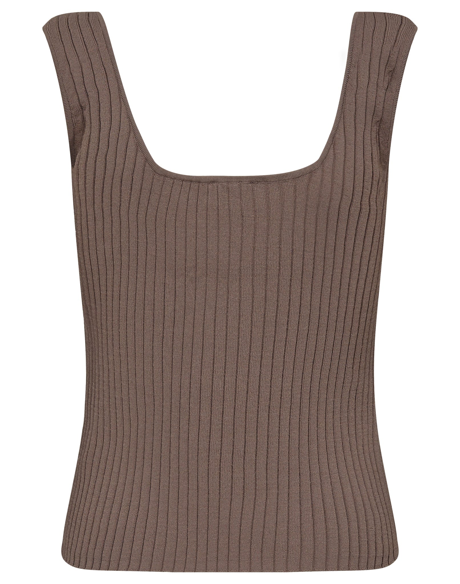 BS Mathilde Regular Fit Topp - Mink
