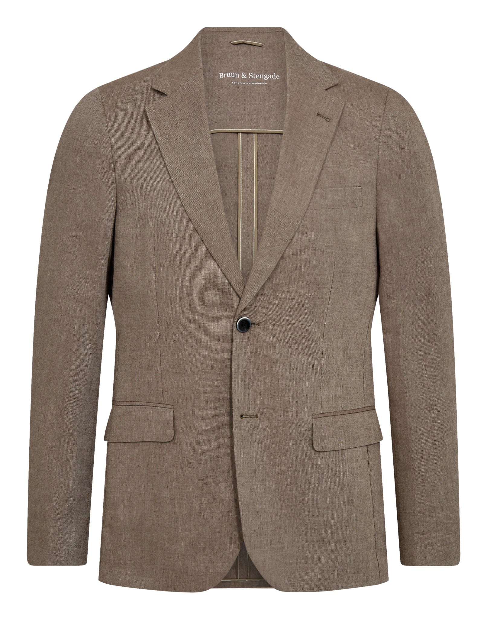 BS Pollino Classic Fit kavaj - brun