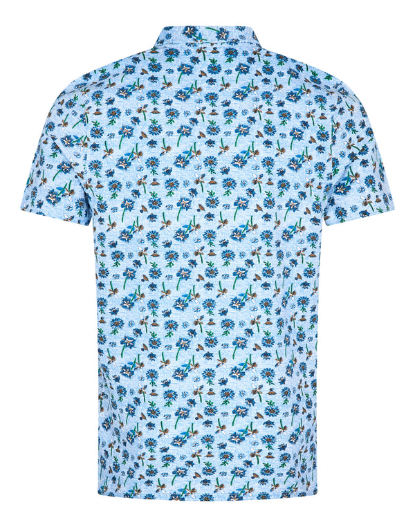 BS Rocky Regular Fit Piké - Light Blue