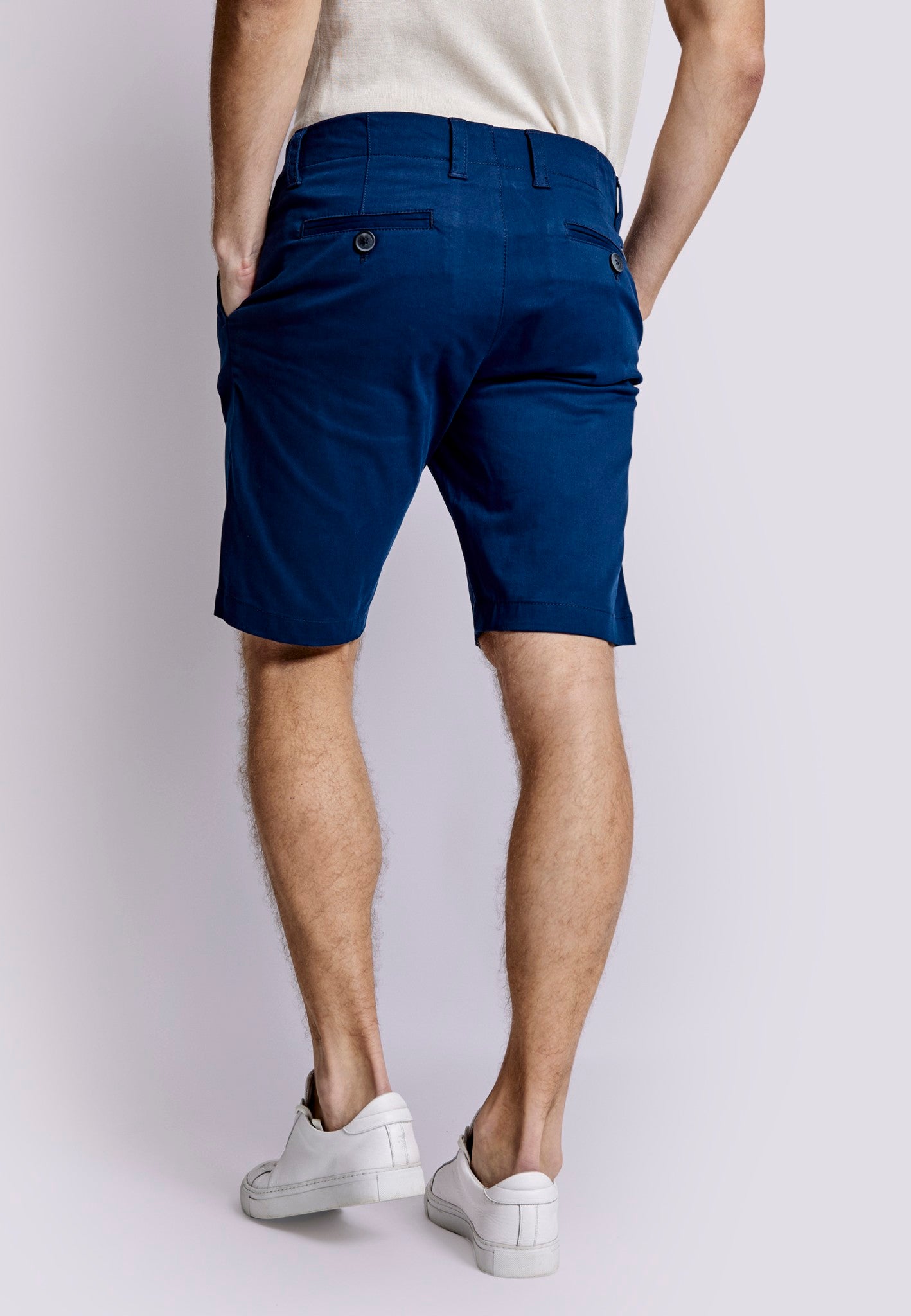 BS Massimo Regular Fit Shorts - Blå