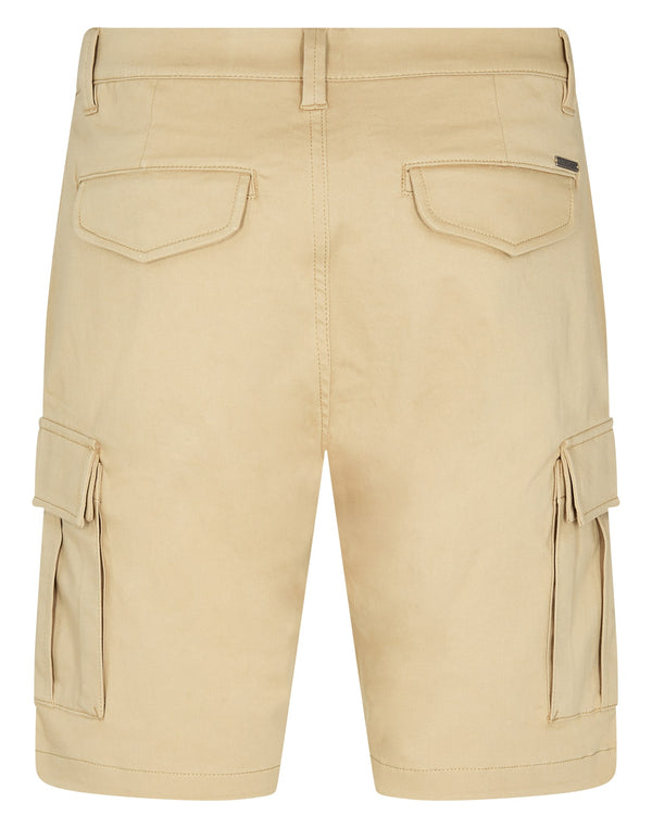 BS Adrian Regular Fit Shorts - Beige