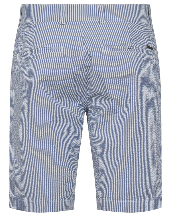 BS Bertil Regular Fit Shorts - Blue/White