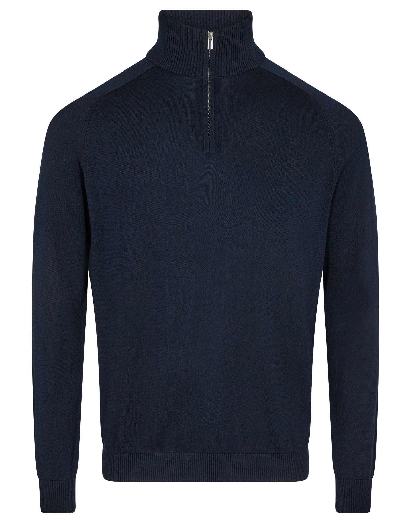 BS Knud Regular Fit Stickat - Navy