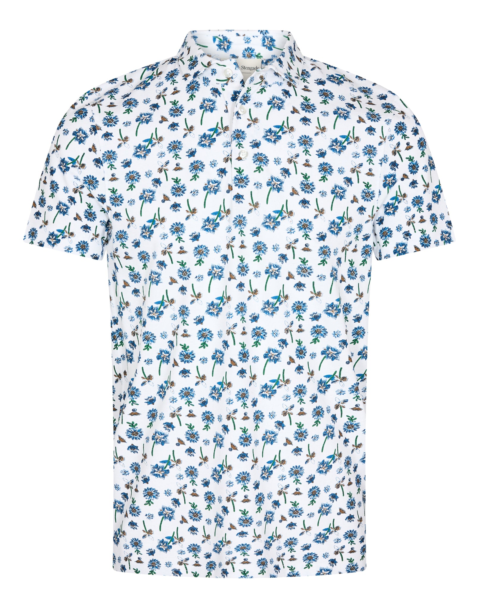 BS Rocky Regular Fit Piké - White
