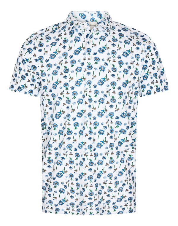 BS Rocky Regular Fit Piké - White