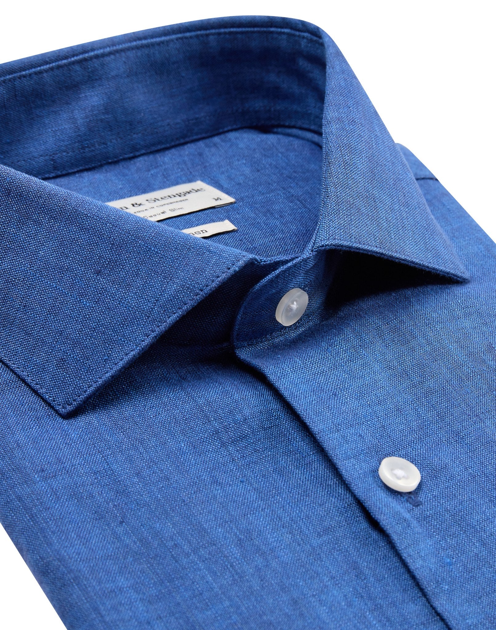 BS Sevilla Casual Slim Fit Skjorta - Blå