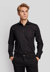 BS Miles Slim Fit Skjorta - Black