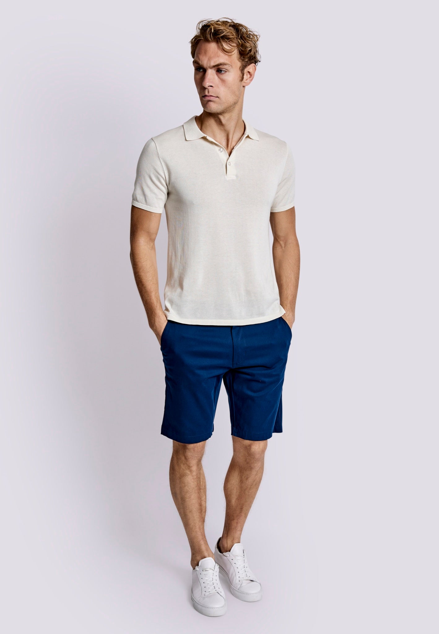 BS Massimo Regular Fit Shorts - Blå