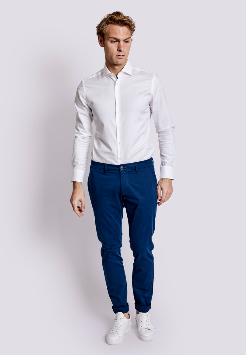 BS Javier Slim Fit Chinos - Blue