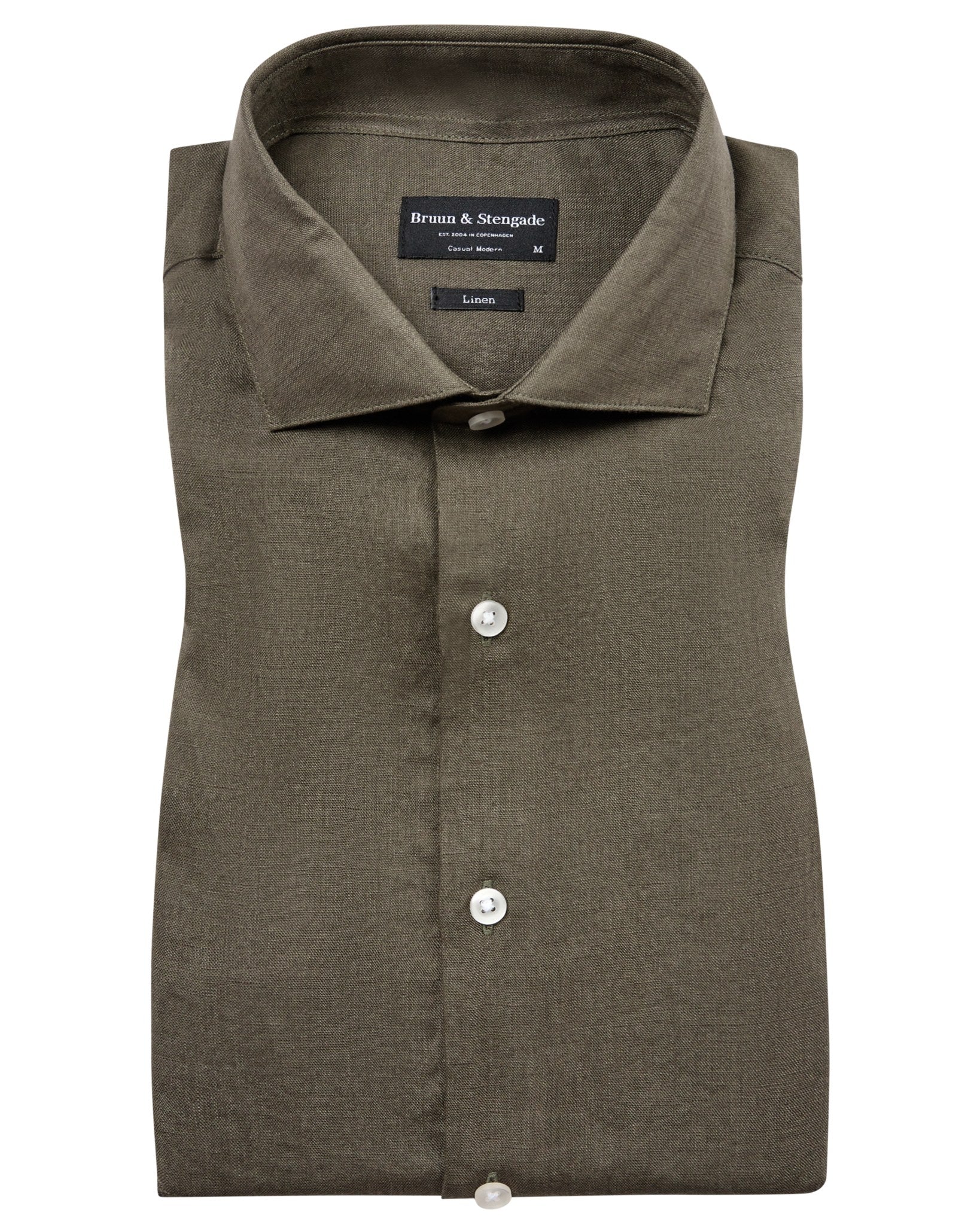BS Bilbao Skjorta Casual Modern Fit - Armé